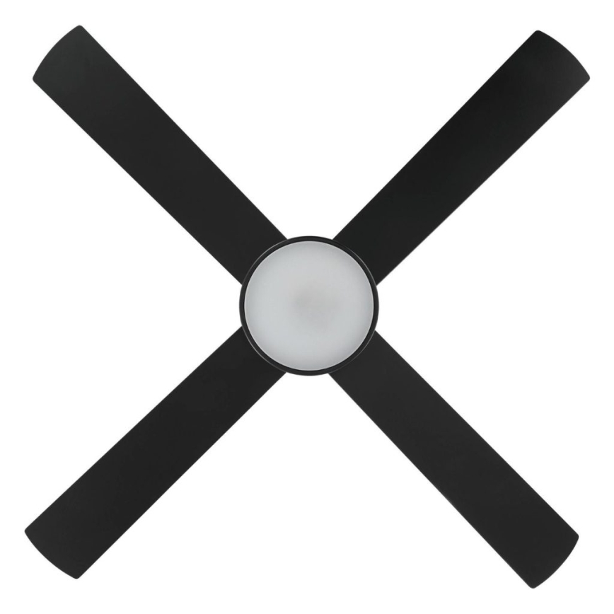 Eglo - LED takfläkt LED/19W/230V 3000/4000/5000K Ø 122 cm svart + fjärrkontroll