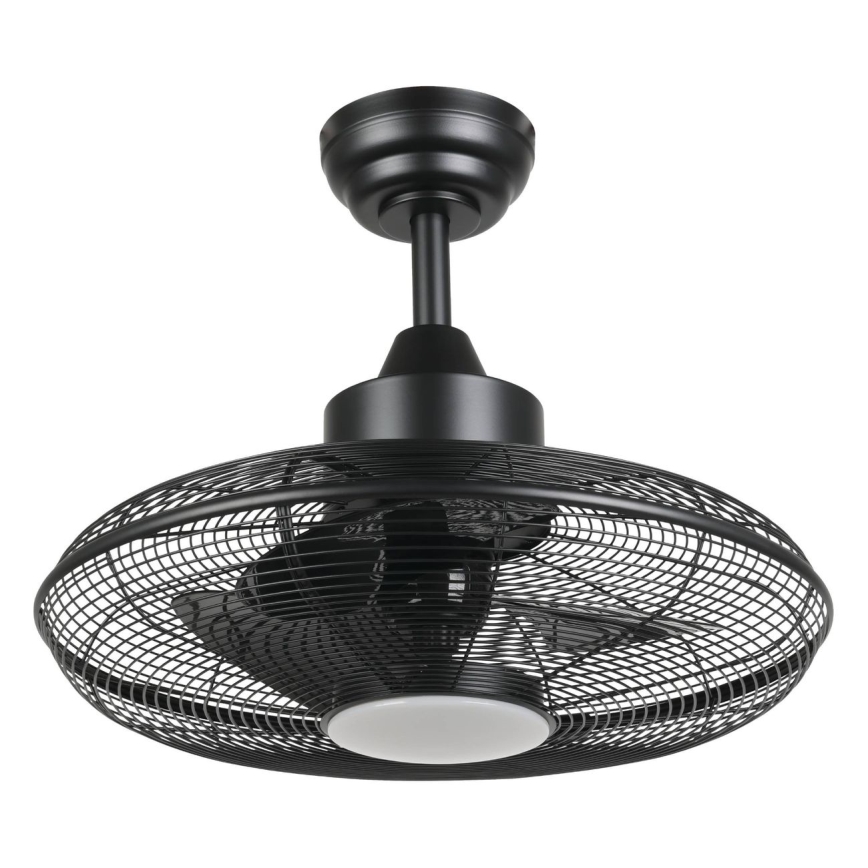 Eglo - LED takfläkt LED/15W/230V 3000/4000/5000K Ø 53 cm svart + fjärrkontroll