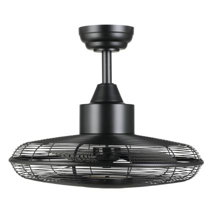 Eglo - LED takfläkt LED/15W/230V 3000/4000/5000K Ø 53 cm svart + fjärrkontroll