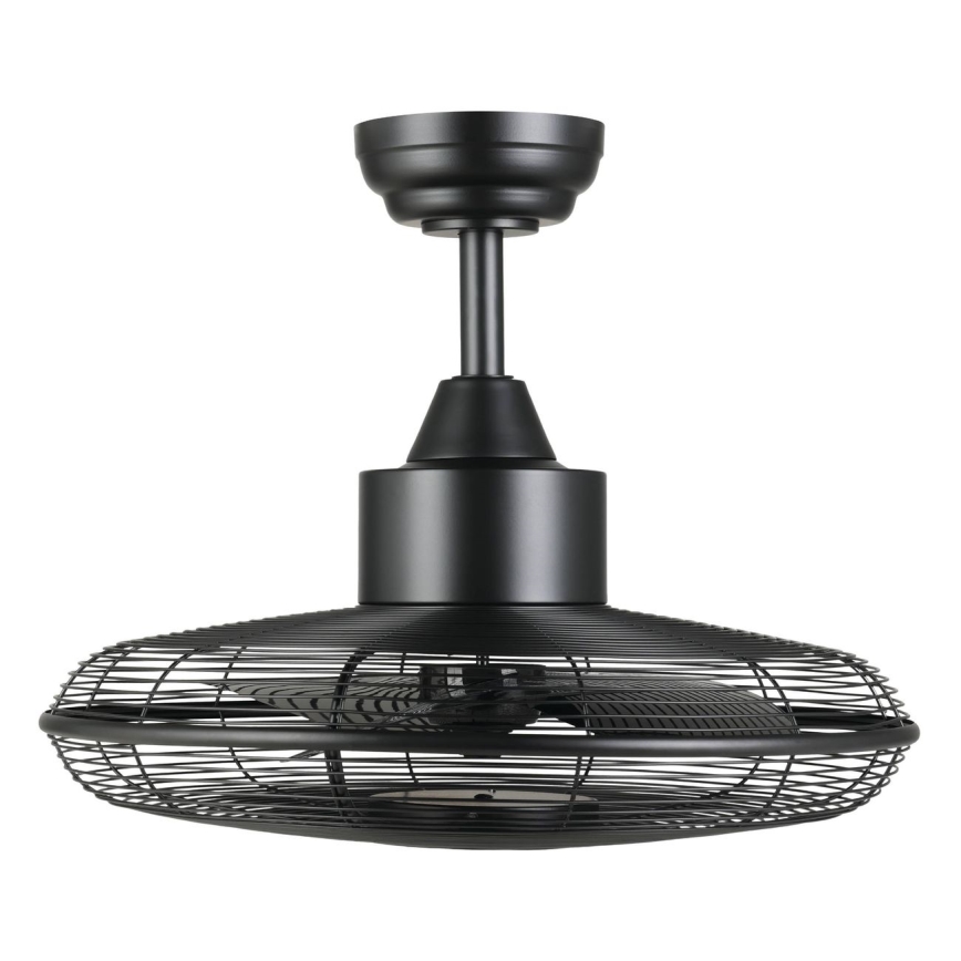 Eglo - LED takfläkt LED/15W/230V 3000/4000/5000K Ø 53 cm svart + fjärrkontroll