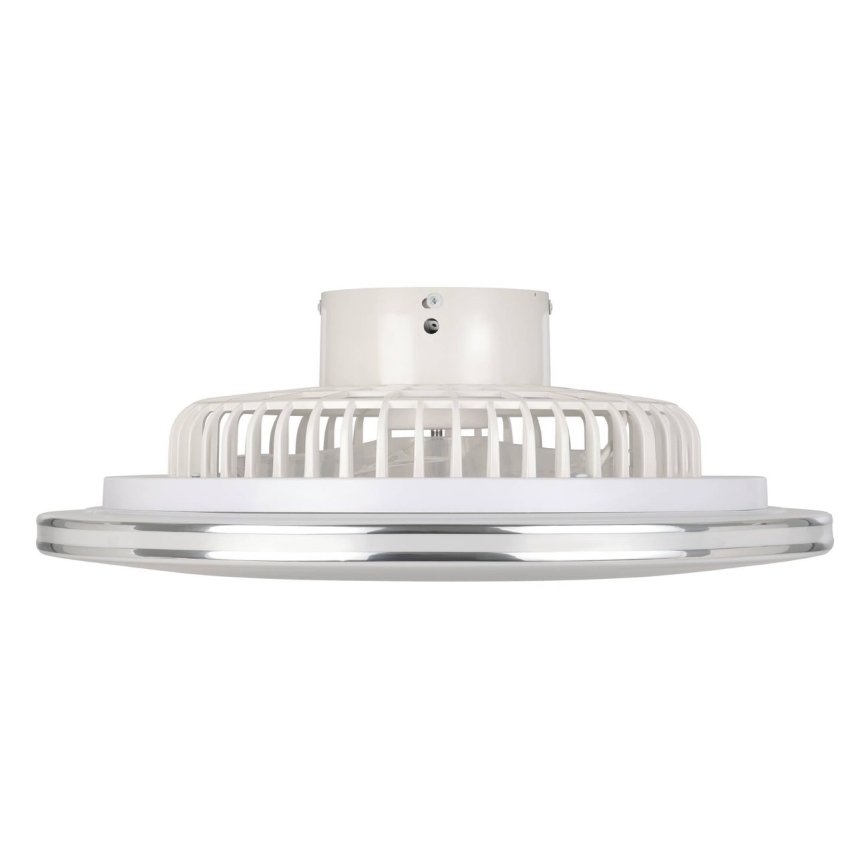 Eglo - Dimbar LED-takfläkt 3xLED/12,6W/230V Ø 55 cm vit + fjärrkontroll