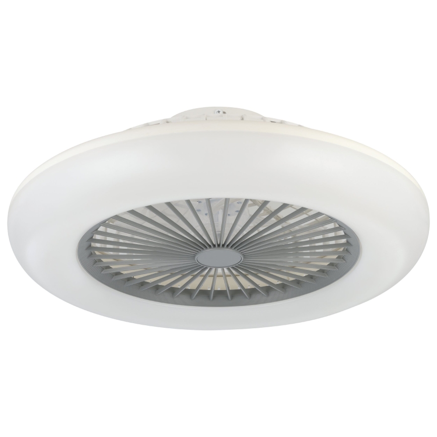 Eglo - LED-dimbar takfläkt 3xLED/12,6W/230V 2700-6500K Ø 55 cm grå + fjärrkontroll