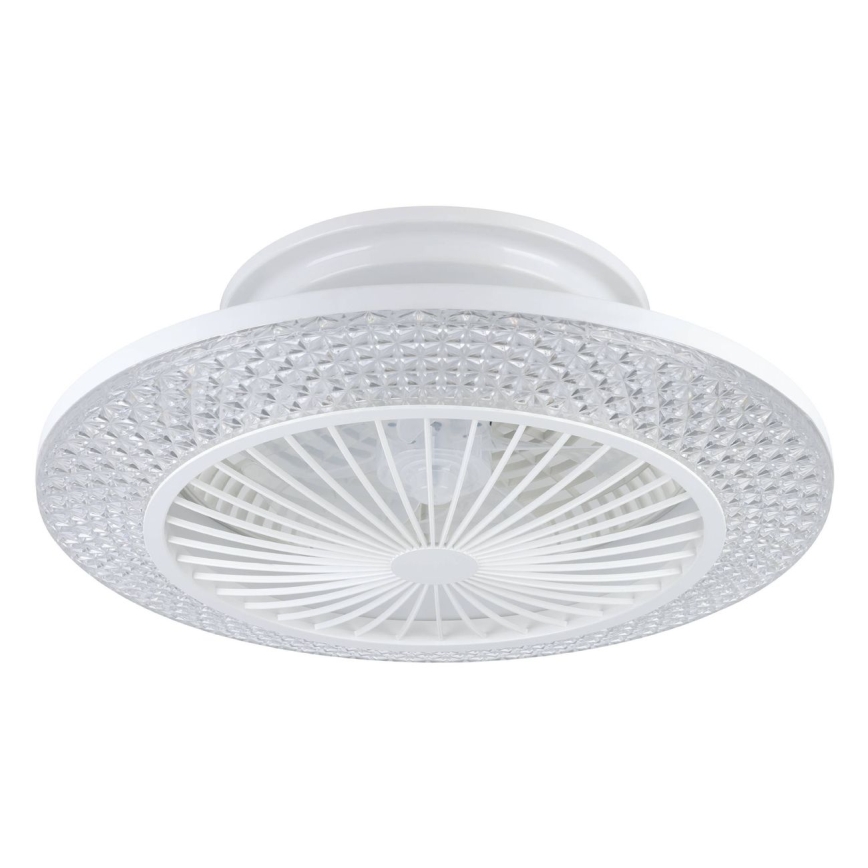 Eglo - LED-dimbar takfläkt 3x LED/12,6W/230V 2700-6500K Ø55 cm vit + fjärrkontroll