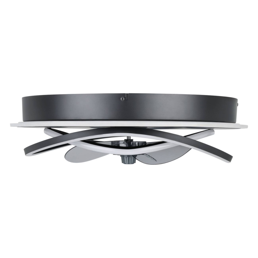 Eglo - Dimbara LED-takfläkt 4xLED/9W/230V 2700-6500K Ø 50 cm svart + fjärrkontroll