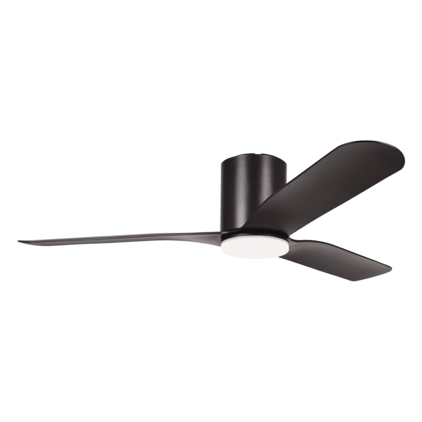 Eglo - LED-dimmbar takfläkt LED/17W/230V 3000/4000/5000K Ø 132 cm svart + fjärrkontroll