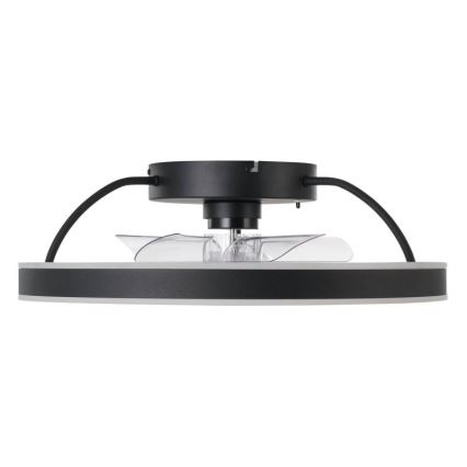 Eglo - LED RGBW dimmbar takfläkt LED/36W/230V 3000-6500K Ø 50 cm svart + fjärrkontroll