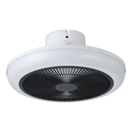 Eglo - LED dimbar takfläkt 3xLED/8,5W/230V 2700-6500K Ø 45,5 cm svart + fjärrkontroll