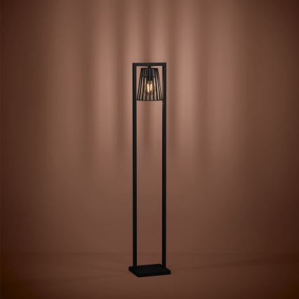 Eglo - Golvlampa 1xE27/40W/230V svart