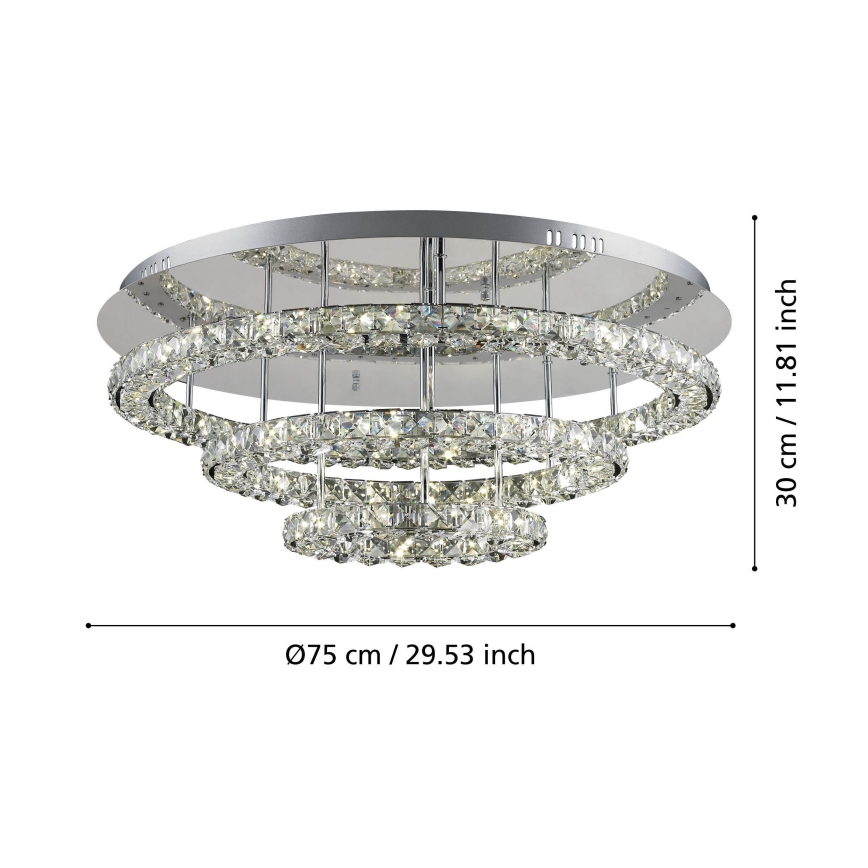 Eglo - LED taklampa LED/61W/230V