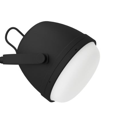 Eglo - Golvlampa 2xE27/28W/230V svart