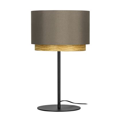 Eglo - Bordslampa 1xE27/40W/230V brun