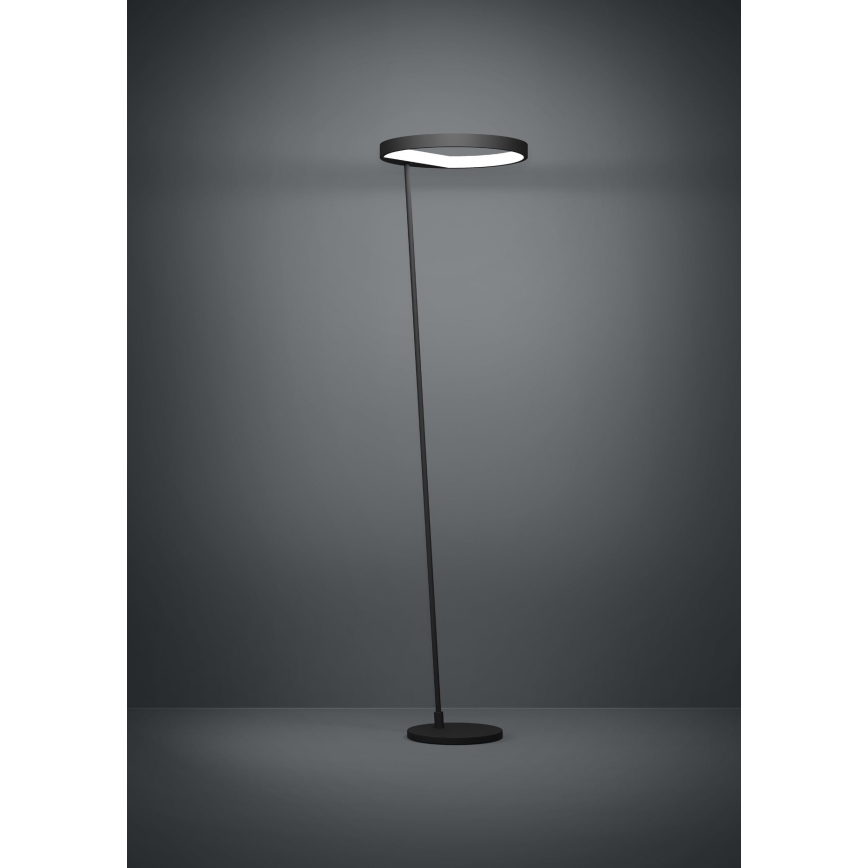 Eglo - LED Dimbar golvlampa LED/23W/230V 3000K svart