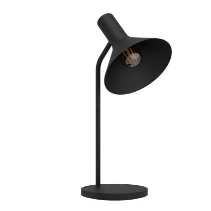 Eglo - Bordslampa 1xE27/28W/230V svart