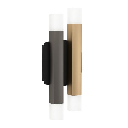 Eglo - LED väggbelysning 4xLED/3,3W/230V 3000K antracit/guld