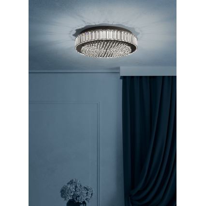 Eglo - LED Dimbar taklampa LED/23,5W/230V 4000K svart