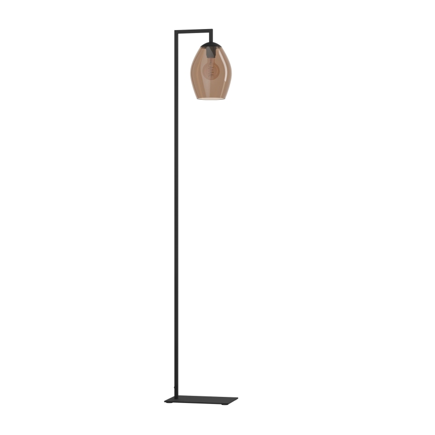 Eglo - Golvlampa 1xE27/40W/230V brun