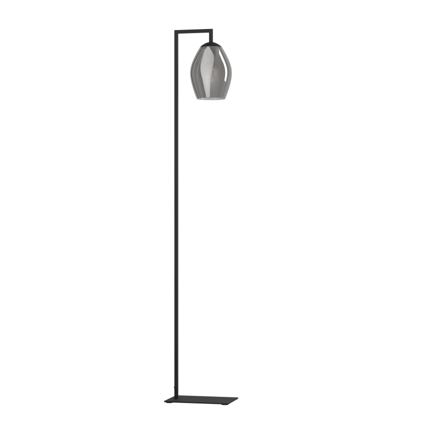Eglo - Golvlampa 1xE27/40W/230V rökig