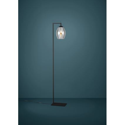 Eglo - Golvlampa 1xE27/40W/230V rökig