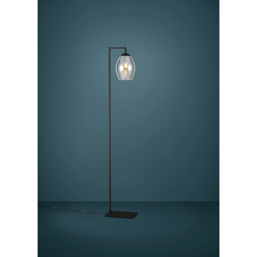 Eglo - Golvlampa 1xE27/40W/230V rökig