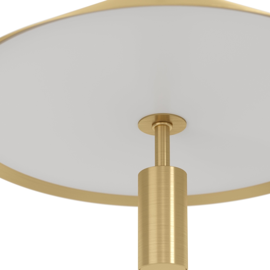 Eglo - LED ljuskrona med textilsladd LED/12W/230V 3000K guld