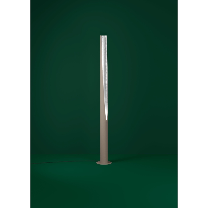 Eglo - LED golvlampa 1xGU10/5,7W/230V beige