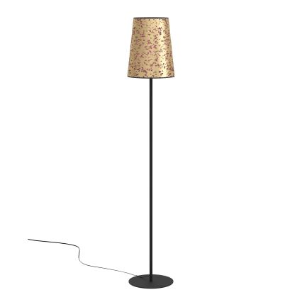Eglo - Golvlampa 1xE27/25W/230V guld/rosa
