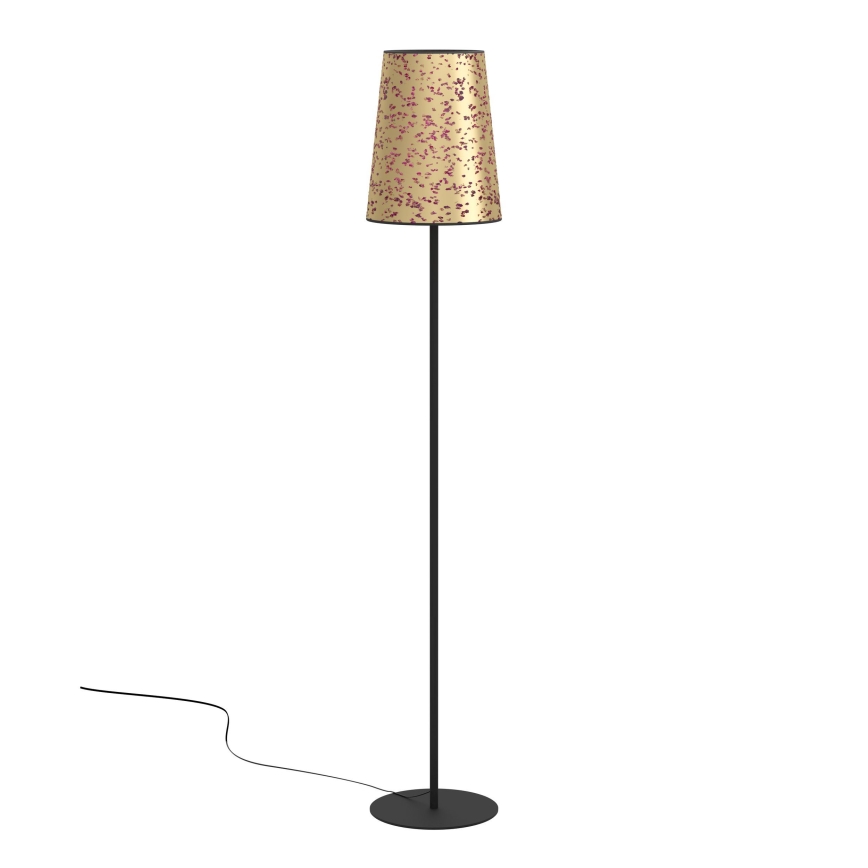Eglo - Golvlampa 1xE27/25W/230V guld/rosa