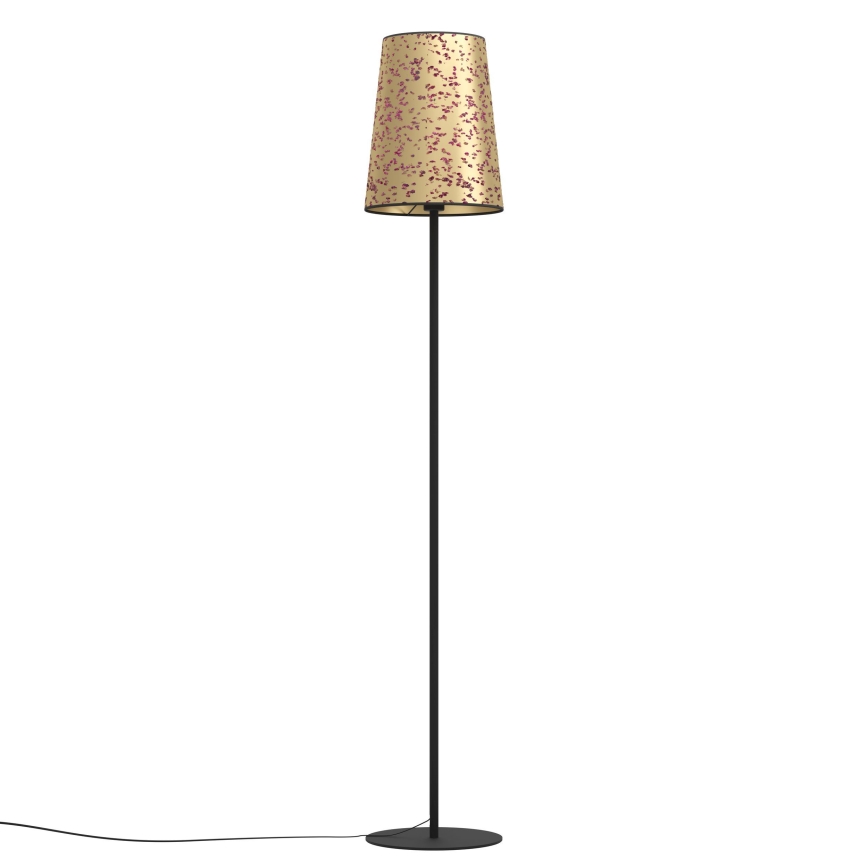 Eglo - Golvlampa 1xE27/25W/230V guld/rosa