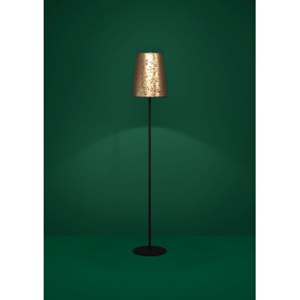 Eglo - Golvlampa 1xE27/25W/230V guld/rosa