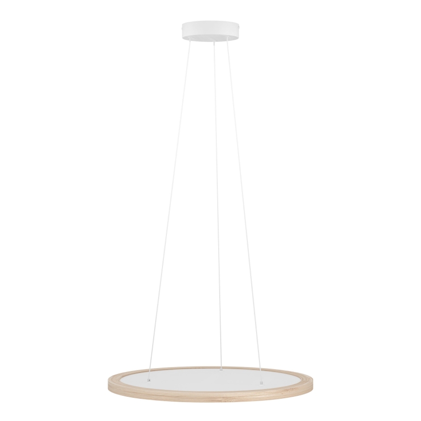 Eglo - LED ljusreglerad ljuskrona på textilsladd LED/36W/230V 4000K beige