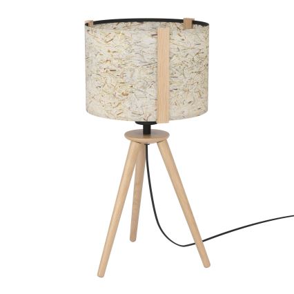 Eglo - Bordslampa 1xE27/25W/230V beige