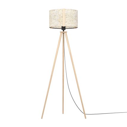 Eglo - Golvlampa 1xE27/25W/230V beige