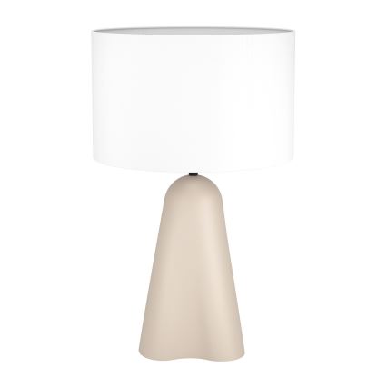 Eglo - Bordslampa 1xE27/40W/230V beige