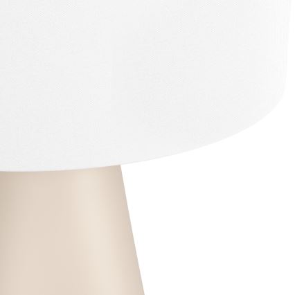 Eglo - Bordslampa 1xE27/40W/230V beige