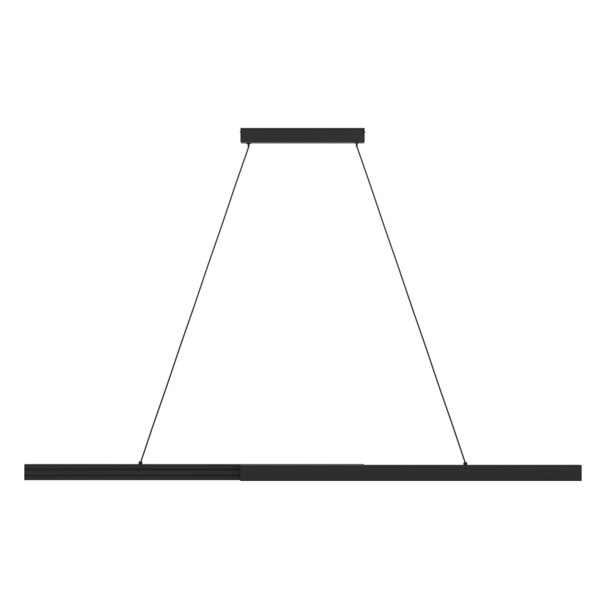 Eglo - LED dimbar taklampa LED/20W/230V 3000K svart