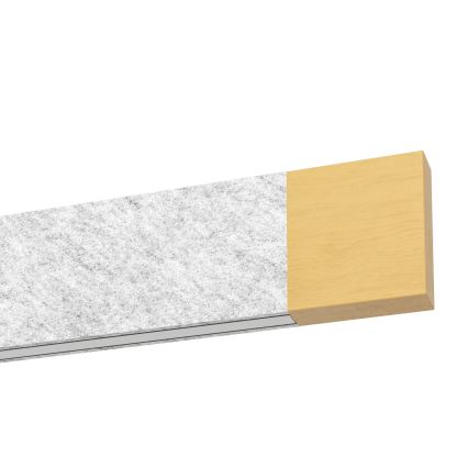 Eglo - LED ljusreglerad ljuskrona på textilsladd LED/22,2W/230V 3000K brun/grå