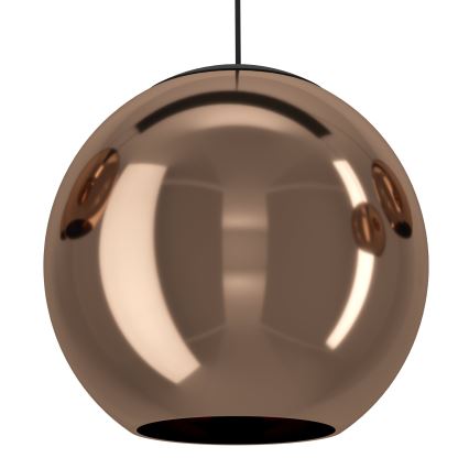 Eglo - Ljuskrona med textilsladd 5xE27/40W/230V koppar