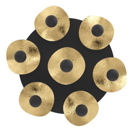 Eglo - LED Dimbar taklampa 7xLED/2,3W/230V 3000K