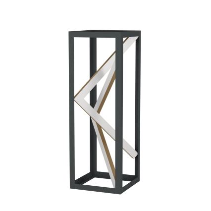 Eglo - LED Dimbar bordslampa LED/21W/230V 2700-6500K svart/guld + fjärrkontroll