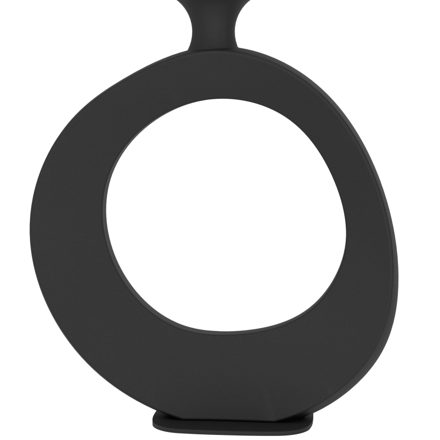 Eglo - Bordslampa 1xE27/60W/230V 52,5 cm svart/grädde