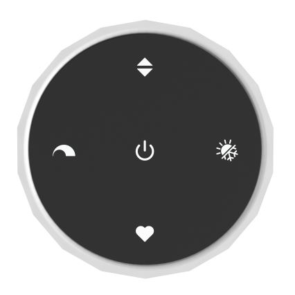 Eglo - LED-dimmbar pendellampa med vajer LED/5,8W/230V 2200-6500K beige/rökfärgad + fjärrkontroll