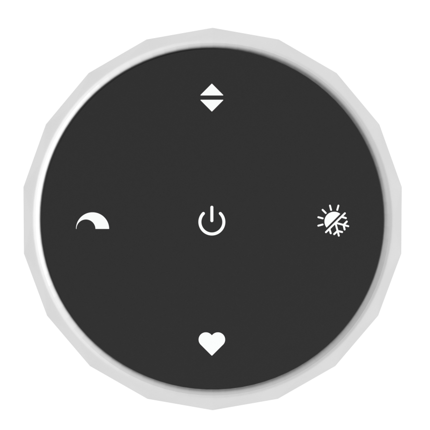 Eglo - Dimbar LED-taklampa på vajer 3xLED/5,8W/230V 2200-6500K svart/beige/röktonad + fjärrkontroll