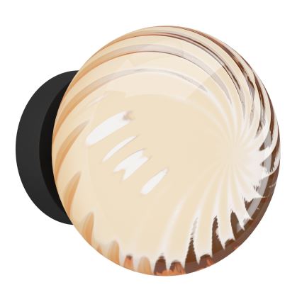 Eglo - Dimmbar LED-vägglampa LED/5,8W/230V 2200-6500K beige/rökfärgad + fjärrkontroll