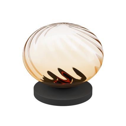 Eglo - Dimbar LED-bordslampa LED/5,8W/230V 2200-6500K beige/rökfärgad
