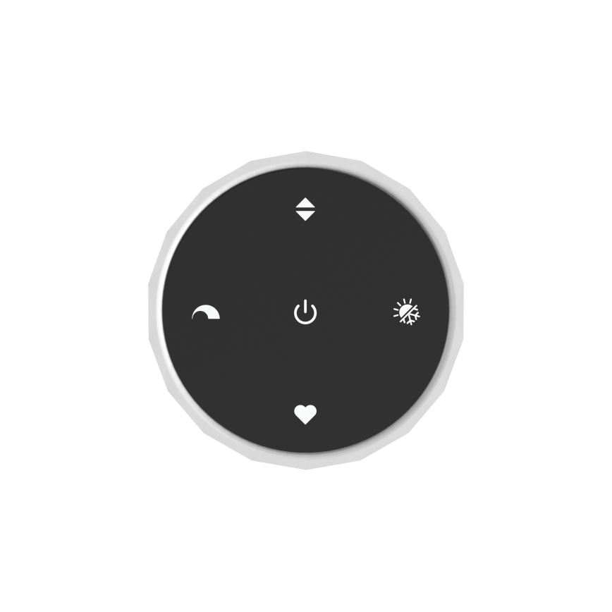 Eglo - LED dimbar pendellampa på kabel LED/30W/230V svart + fjärrkontroll