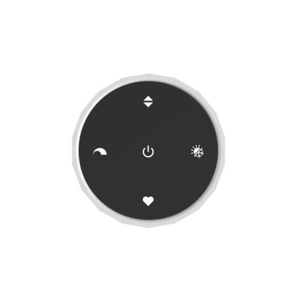 Eglo - Dimbar LED taklampa LED/20W/230V mässing + fjärrkontroll