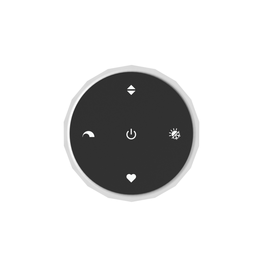 Eglo - Dimbar LED taklampa LED/20W/230V mässing + fjärrkontroll