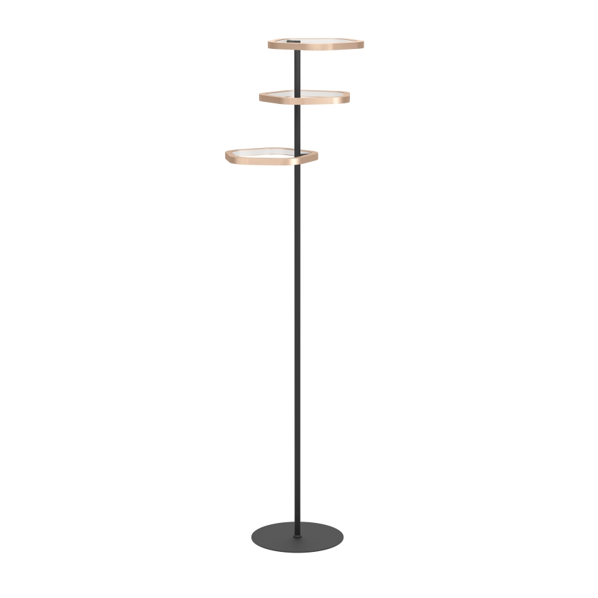 Eglo - Dimbar LED-golvlampa LED/20W/230V 2200-6500K mässing