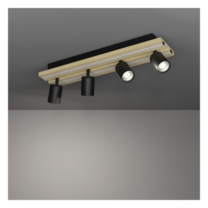 Eglo - LED-spott 4xLED/2,2W/230V + 2xLED/1,2W + 2xLED/2W beige/svart