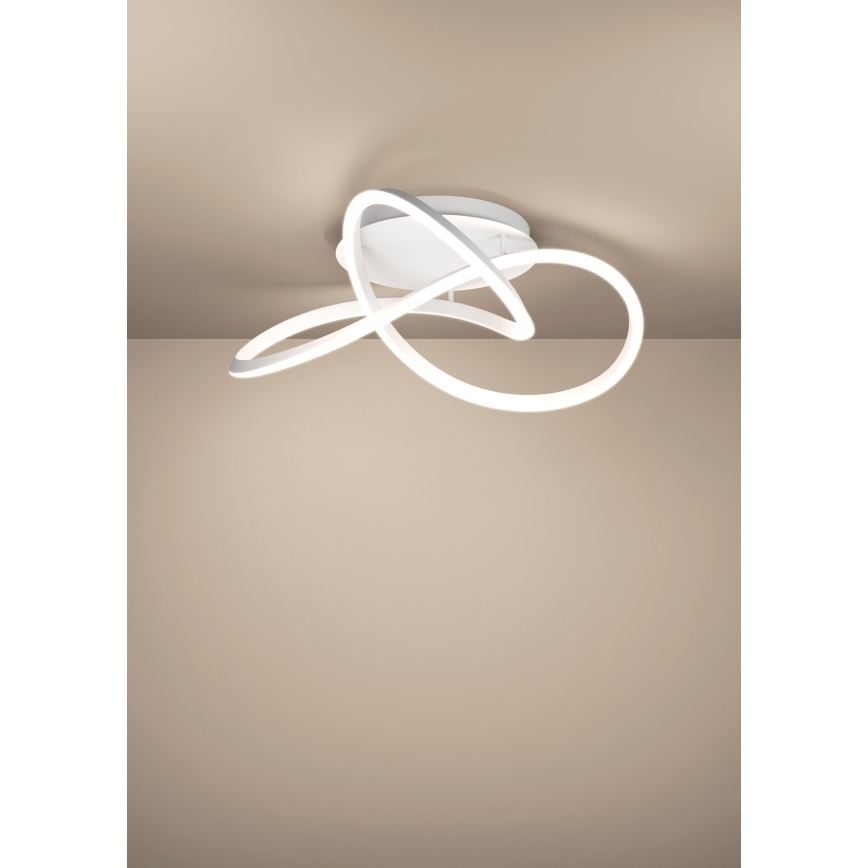 Eglo - LED-dimbar taklampa LED/40W/230V 2200-6500K Ø83 cm vit + fjärrkontroll